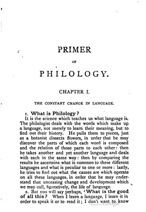 philological meaning|Philology .